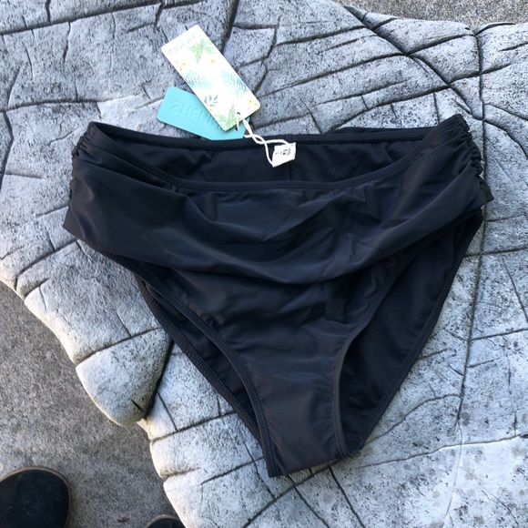 shekini Other - Shekini(L) Black Women's Swim Bottom